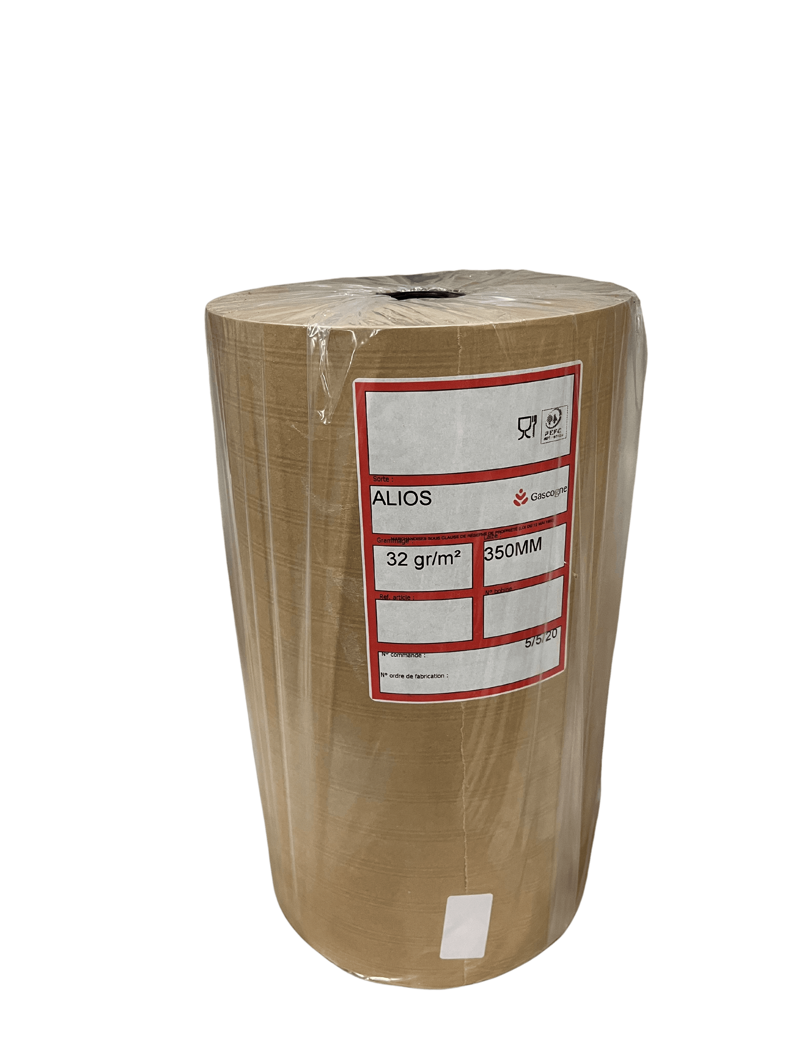 Rouleau papier kraft alios 32 gr/m²