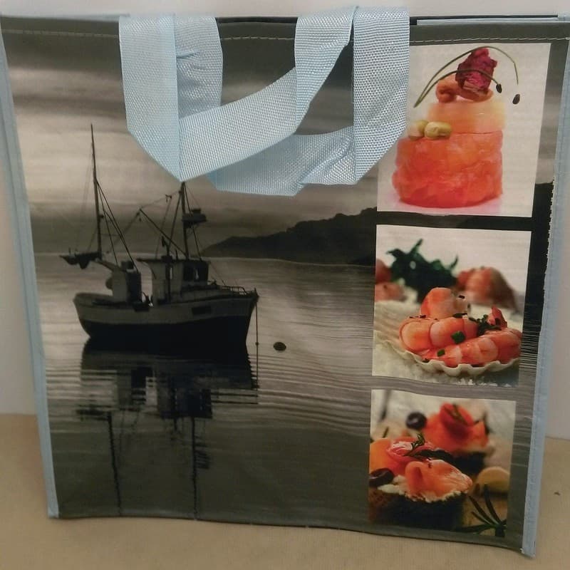 Sacs cabas bateau polypropylène tissés 40x20x35 (100 pièces)